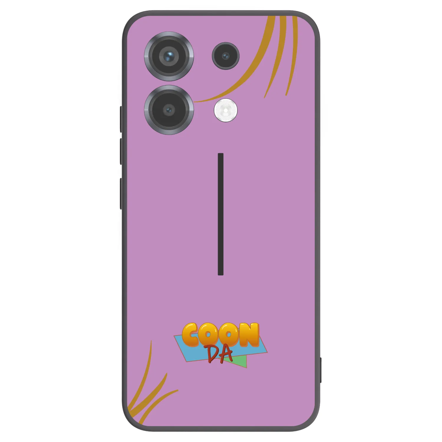Picasee silikonový černý obal pro Xiaomi Poco X6 - COONDA růžovka