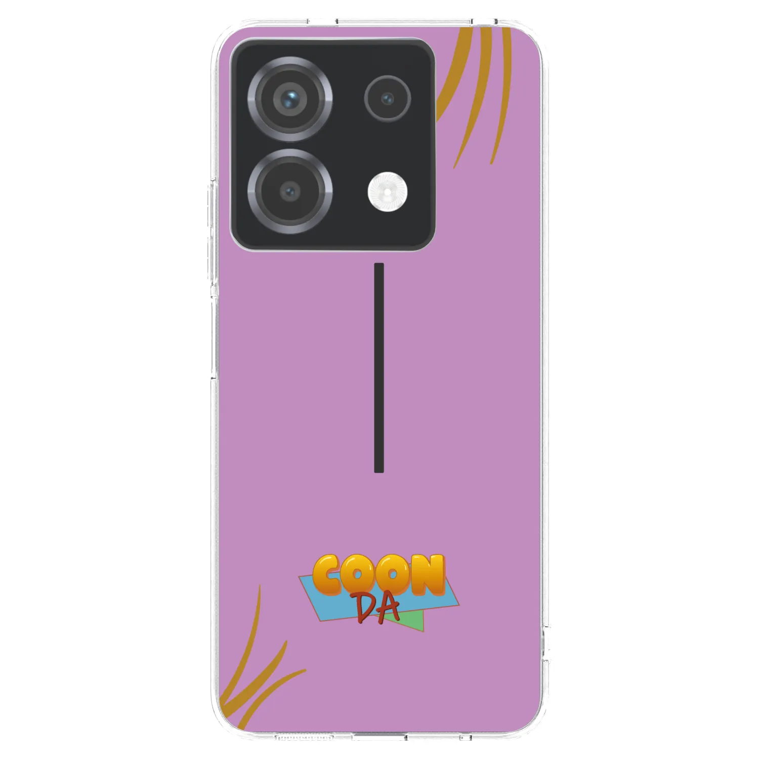 Picasee silikonový průhledný obal pro Xiaomi Poco X6 - COONDA růžovka