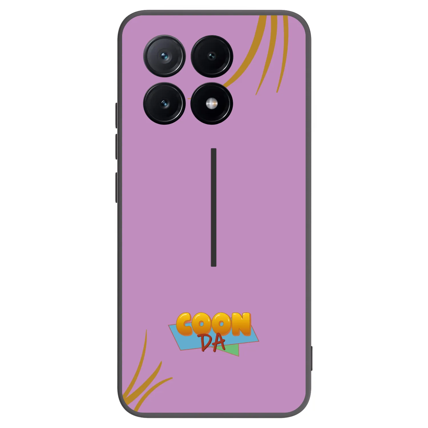 Picasee silikonový černý obal pro Xiaomi Poco X6 Pro - COONDA růžovka
