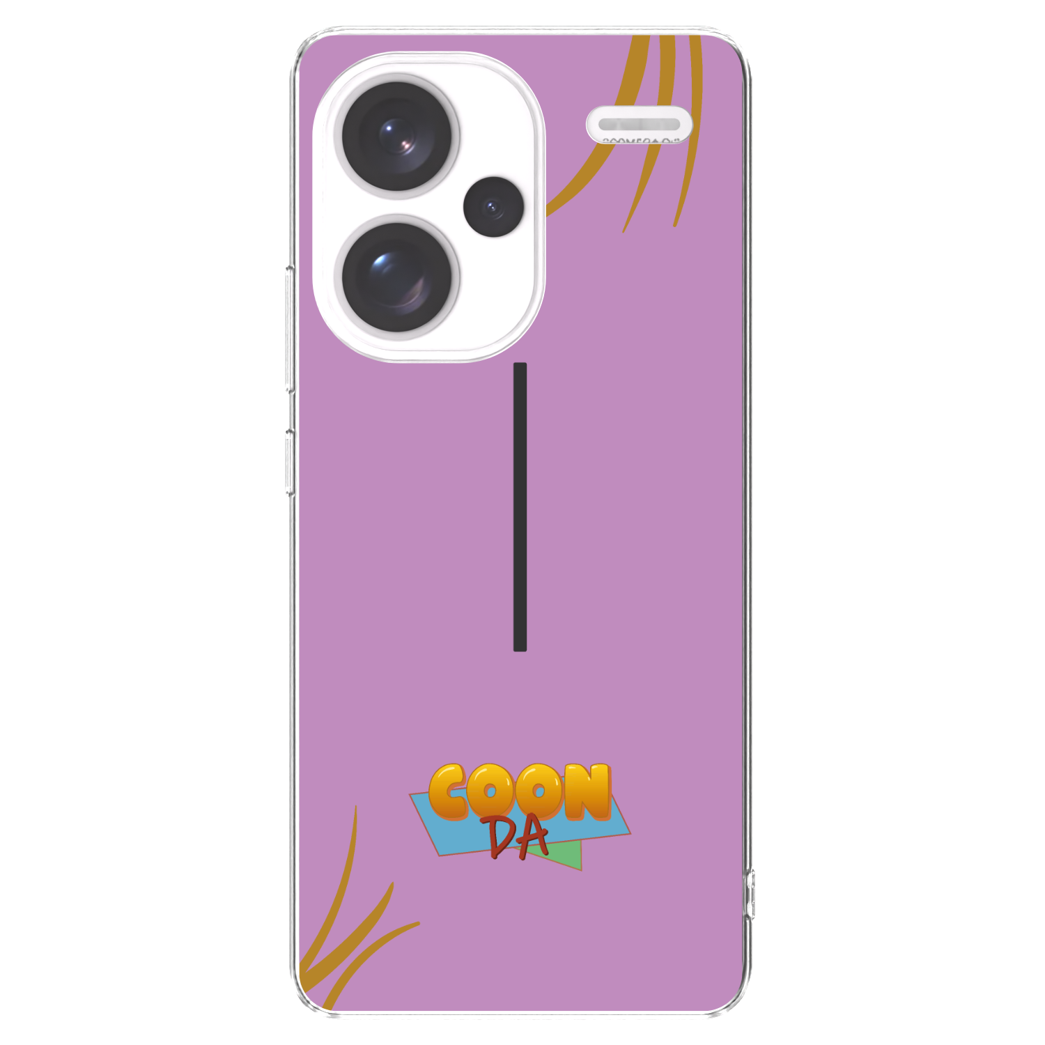 Picasee silikonový průhledný obal pro Xiaomi Redmi Note 13 Pro+ 5G - COONDA růžovka