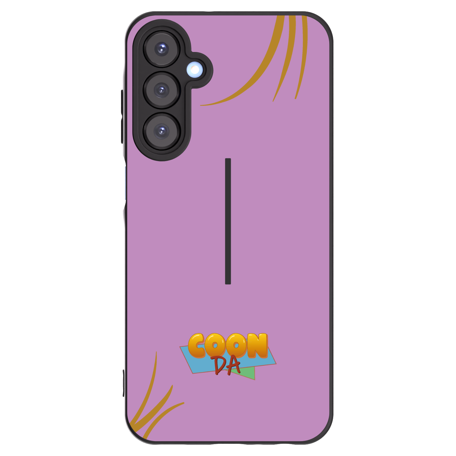 Picasee silikonový černý obal pro Samsung Galaxy A25 A256B 5G - COONDA růžovka