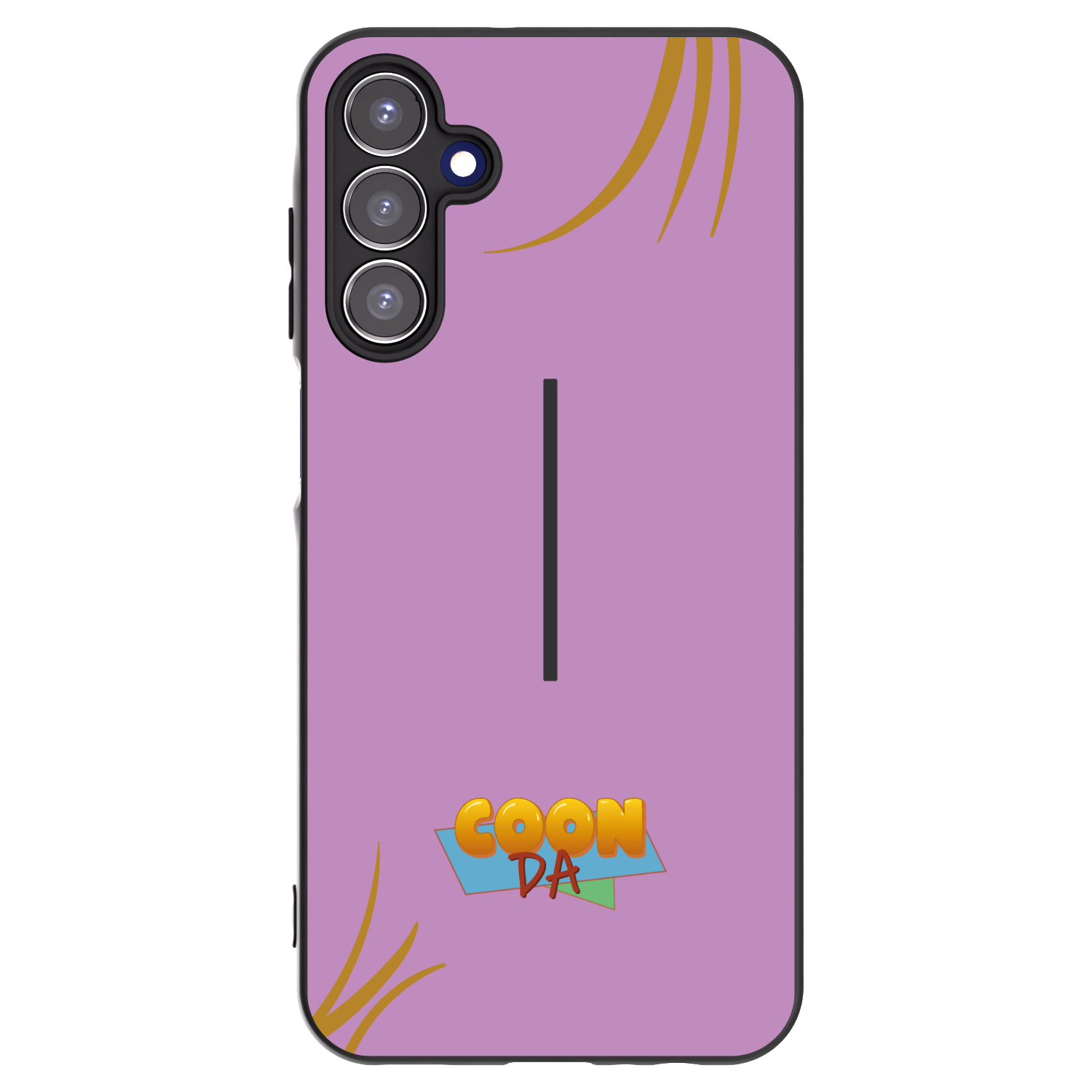 Picasee silikonový černý obal pro Samsung Galaxy A15 A155F 4G - COONDA růžovka