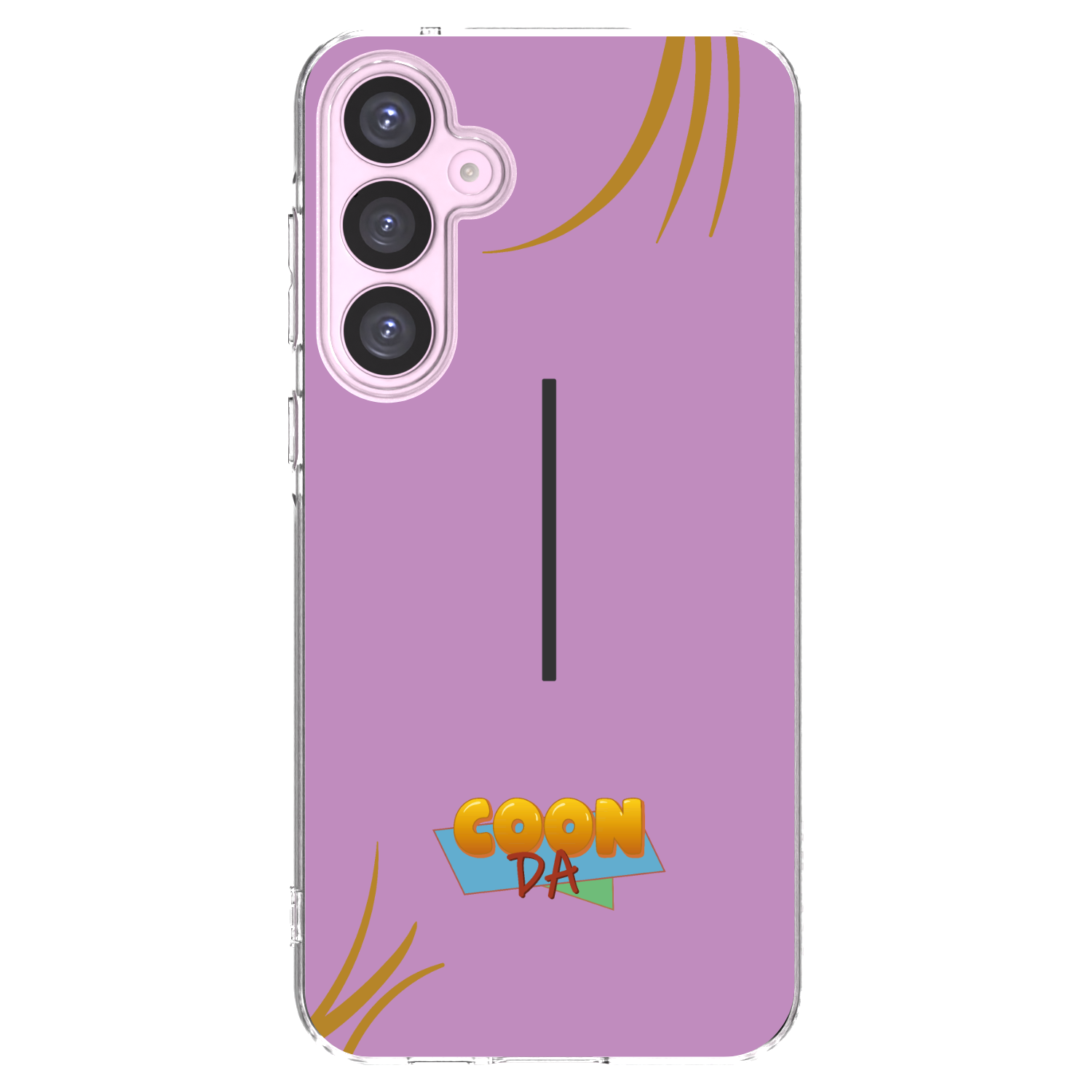 Picasee silikonový průhledný obal pro Samsung Galaxy A55 5G A556B - COONDA růžovka