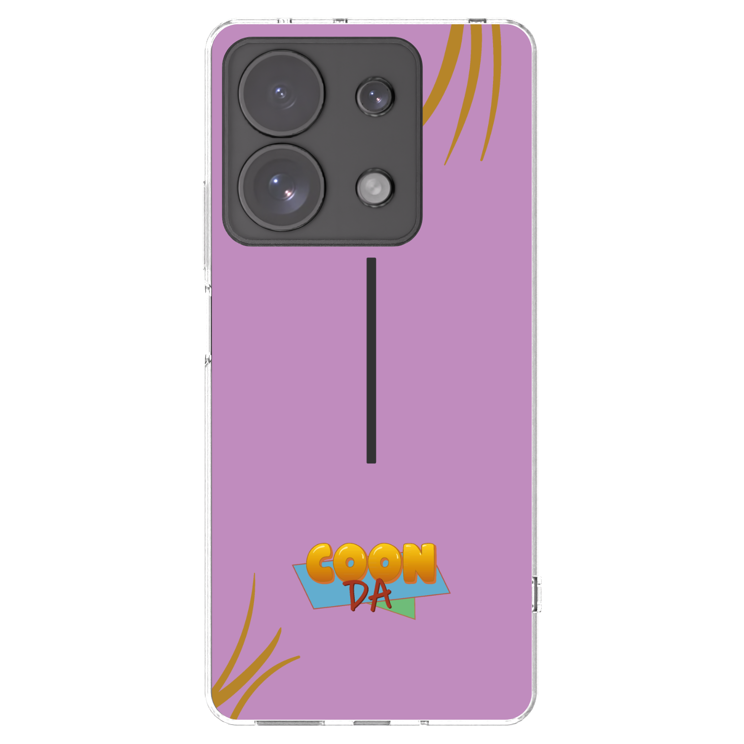 Picasee silikonový průhledný obal pro Xiaomi Redmi Note 13 Pro 4G - COONDA růžovka