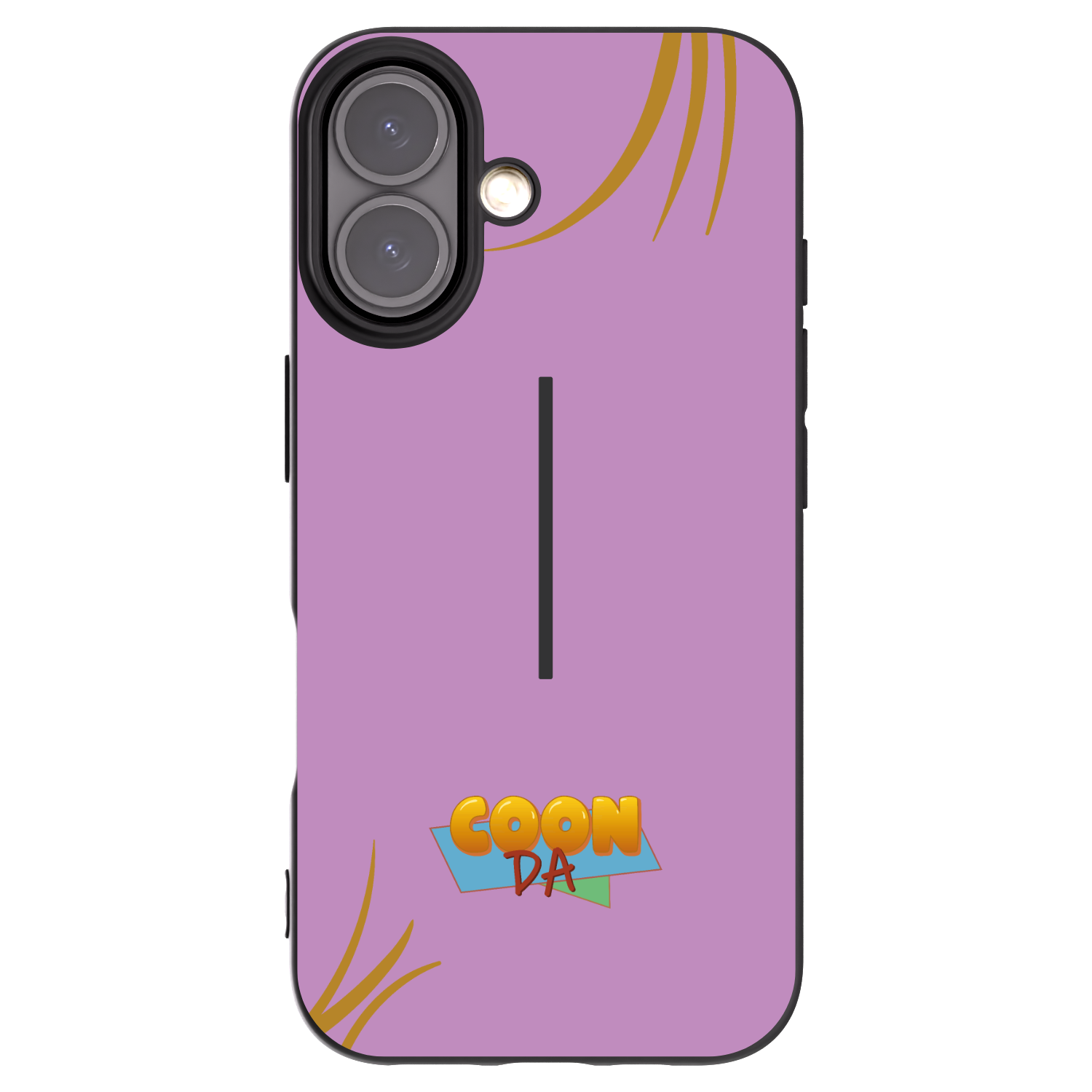 Picasee silikonový černý obal pro Apple iPhone 16 - COONDA růžovka