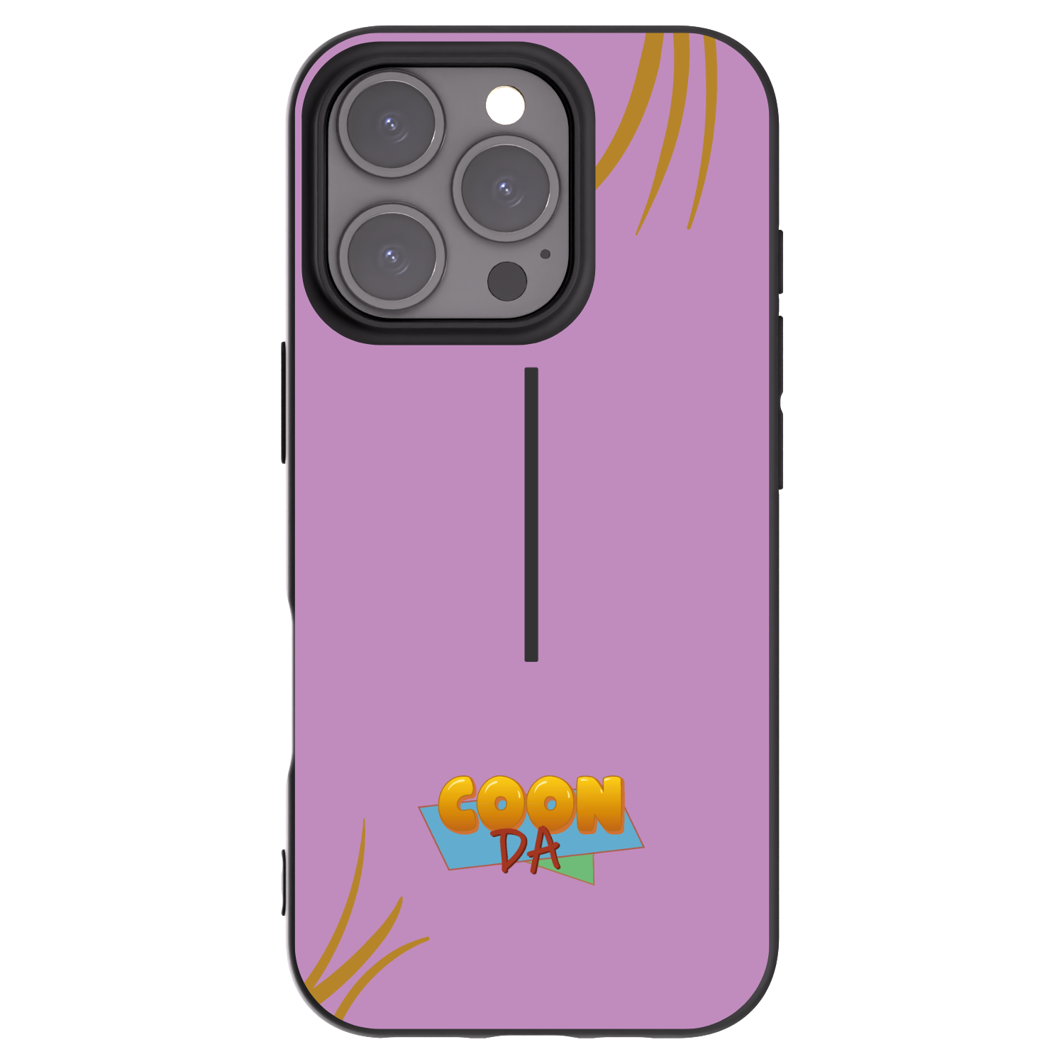 Picasee silikonový černý obal pro Apple iPhone 16 Pro - COONDA růžovka