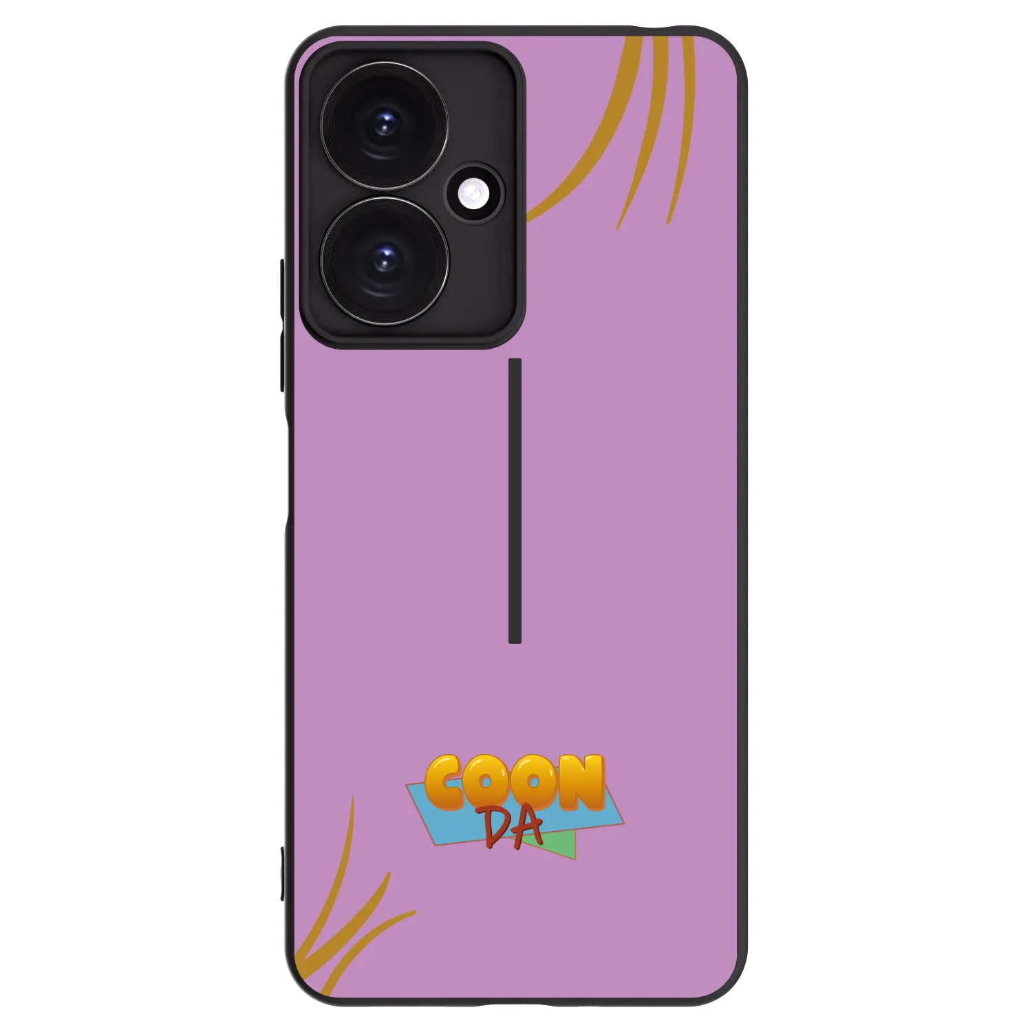 Picasee silikonový černý obal pro Xiaomi Redmi 13C 5G - COONDA růžovka