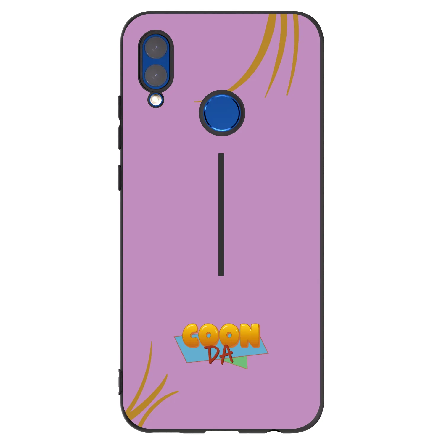 Picasee silikonový černý obal pro Honor 10 Lite - COONDA růžovka