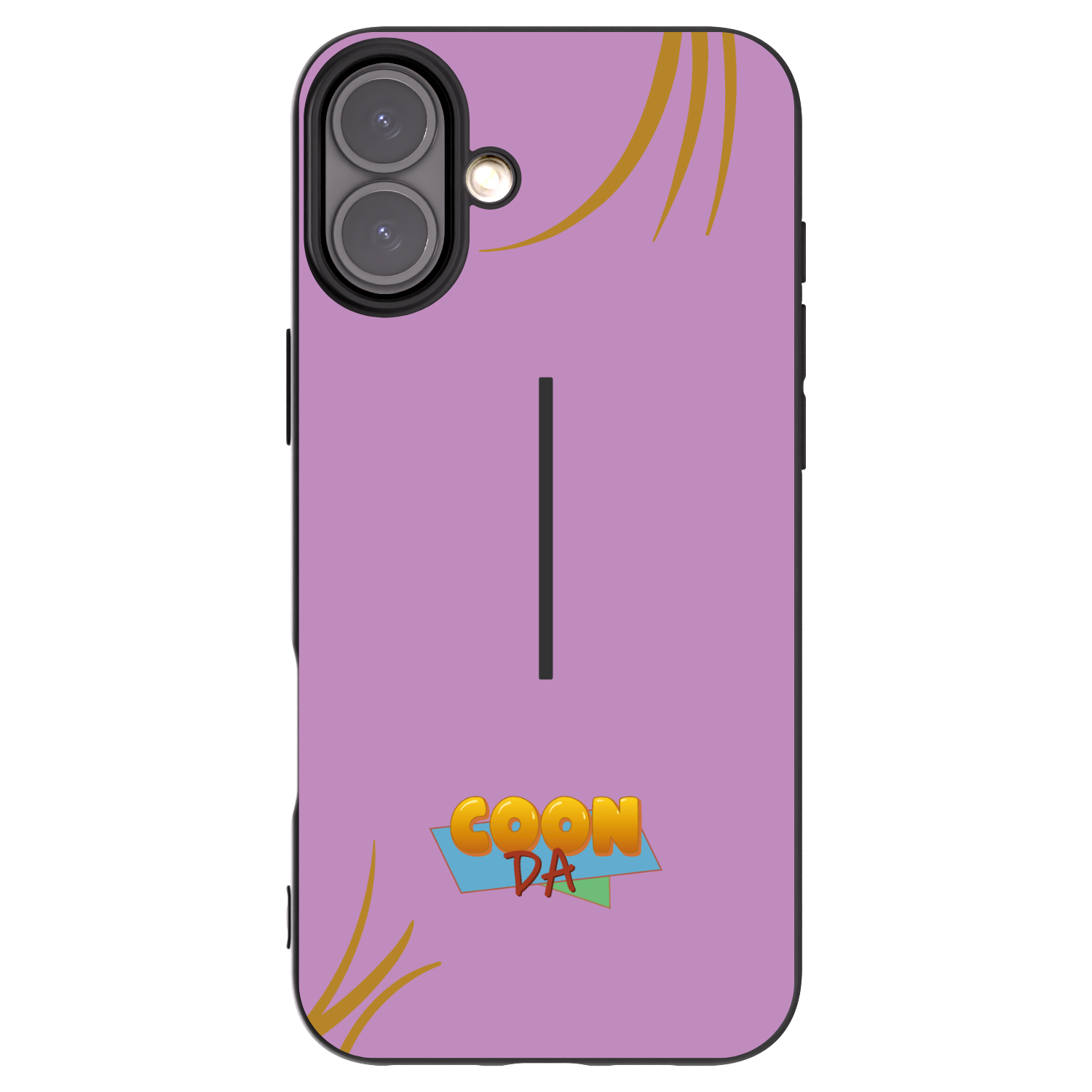 Picasee silikonový černý obal pro Apple iPhone 16 Plus - COONDA růžovka