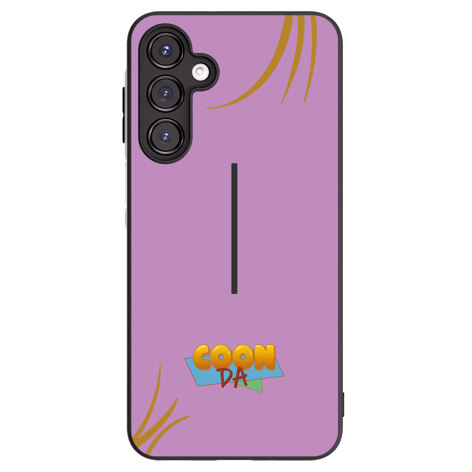 Picasee silikonový černý obal pro Samsung Galaxy A16 5G - COONDA růžovka