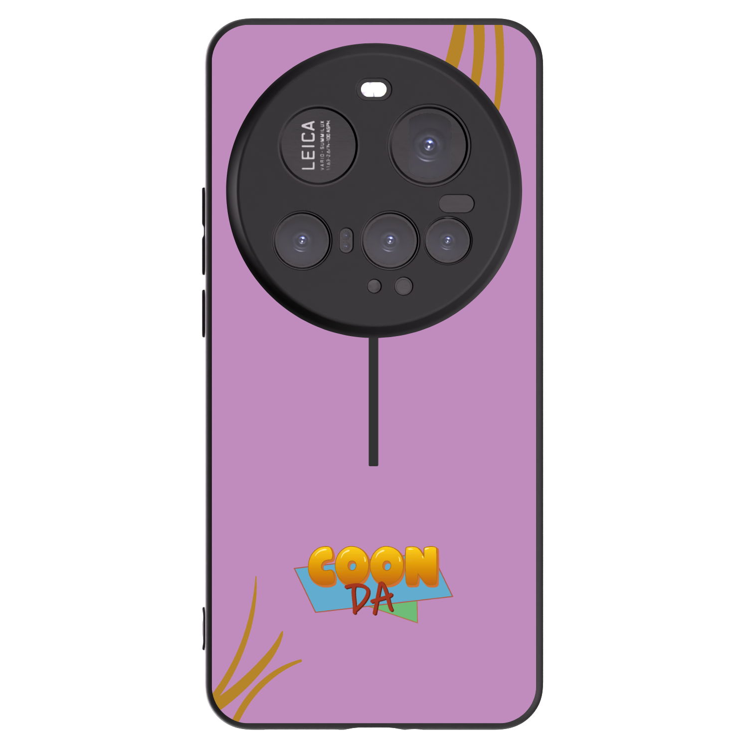 Picasee silikonový černý obal pro Xiaomi 15 Ultra - COONDA růžovka