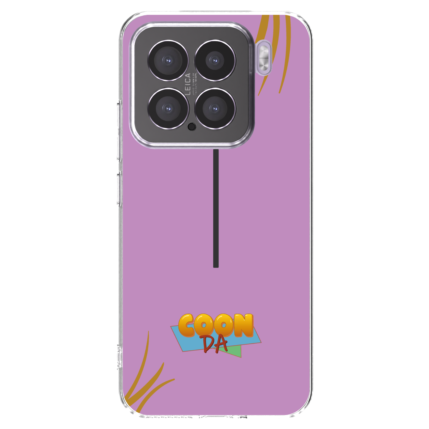 Picasee silikonový průhledný obal pro Xiaomi 15 - COONDA růžovka