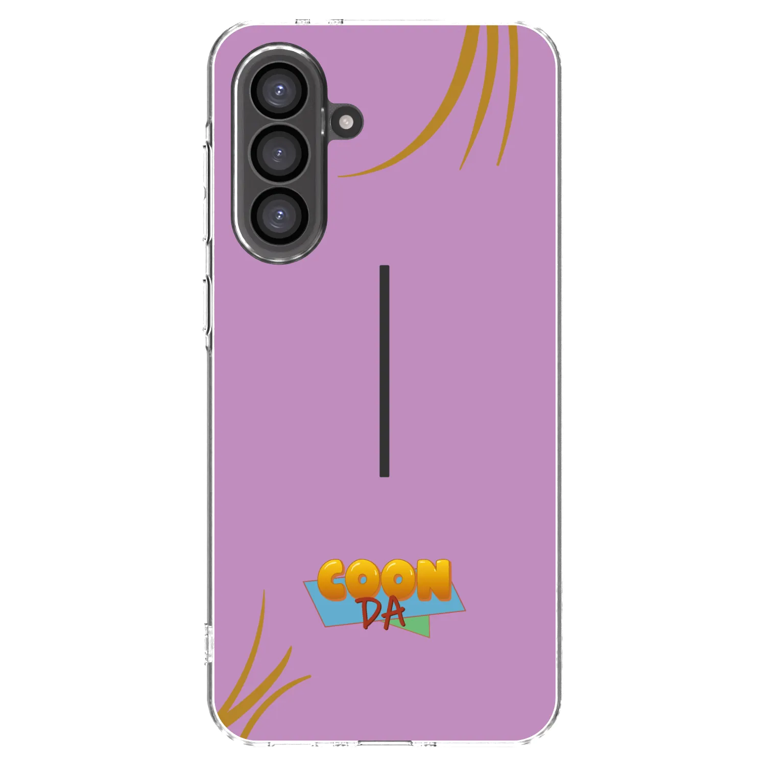 Picasee silikonový průhledný obal pro Samsung Galaxy A56 5G A566B - COONDA růžovka
