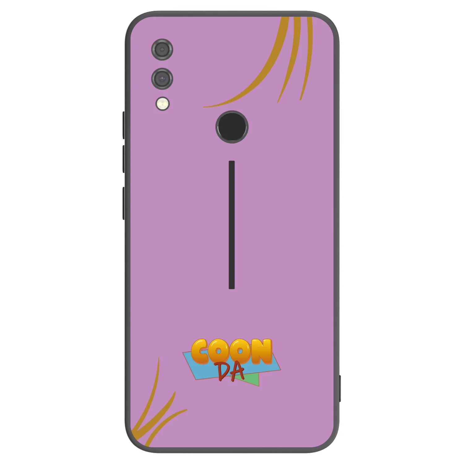 Picasee silikonový černý obal pro Xiaomi Redmi Note 7 - COONDA růžovka