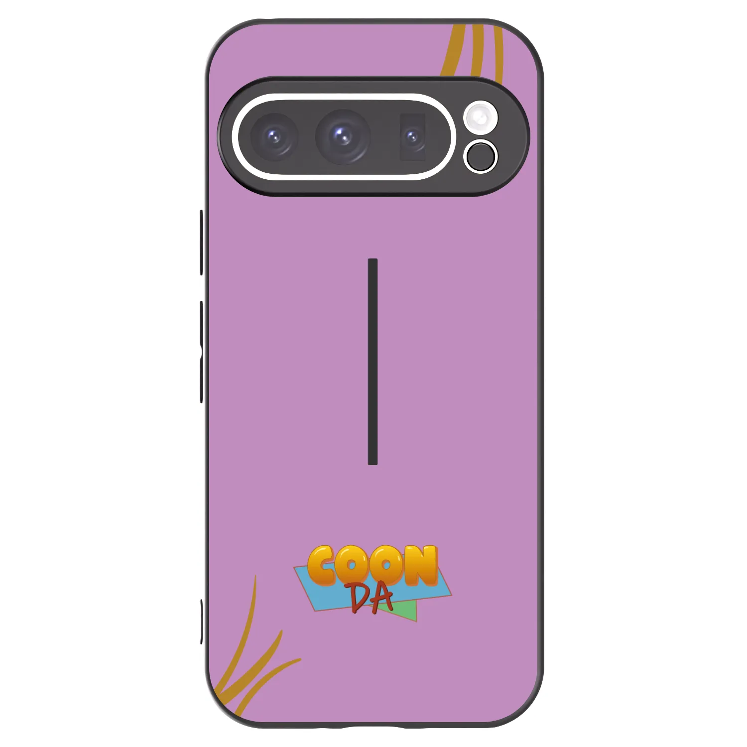 Picasee silikonový černý obal pro Google Pixel 9 Pro - COONDA růžovka