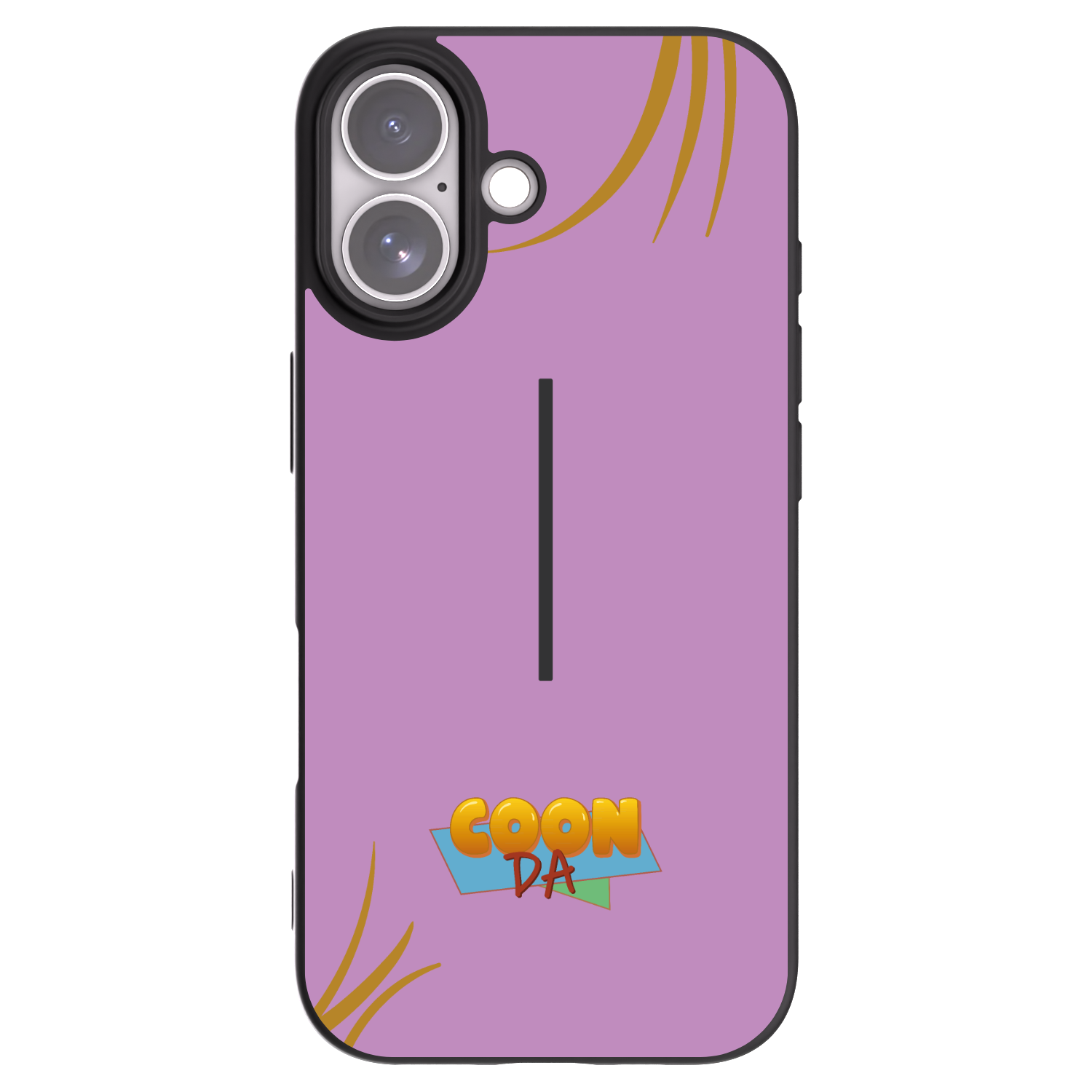 Picasee silikonový černý obal pro Apple iPhone 17 - COONDA růžovka