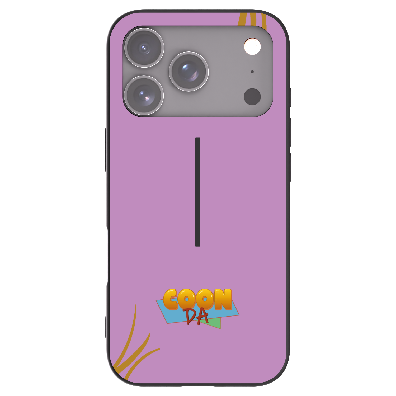 Picasee silikonový černý obal pro Apple iPhone 17 Pro - COONDA růžovka