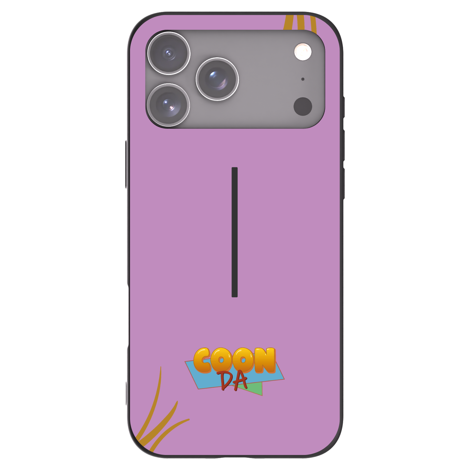 Picasee silikonový černý obal pro Apple iPhone 17 Pro Max - COONDA růžovka