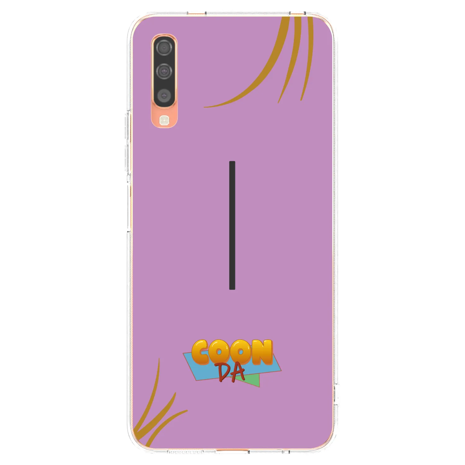 Picasee silikonový průhledný obal pro Samsung Galaxy A70 A705F - COONDA růžovka