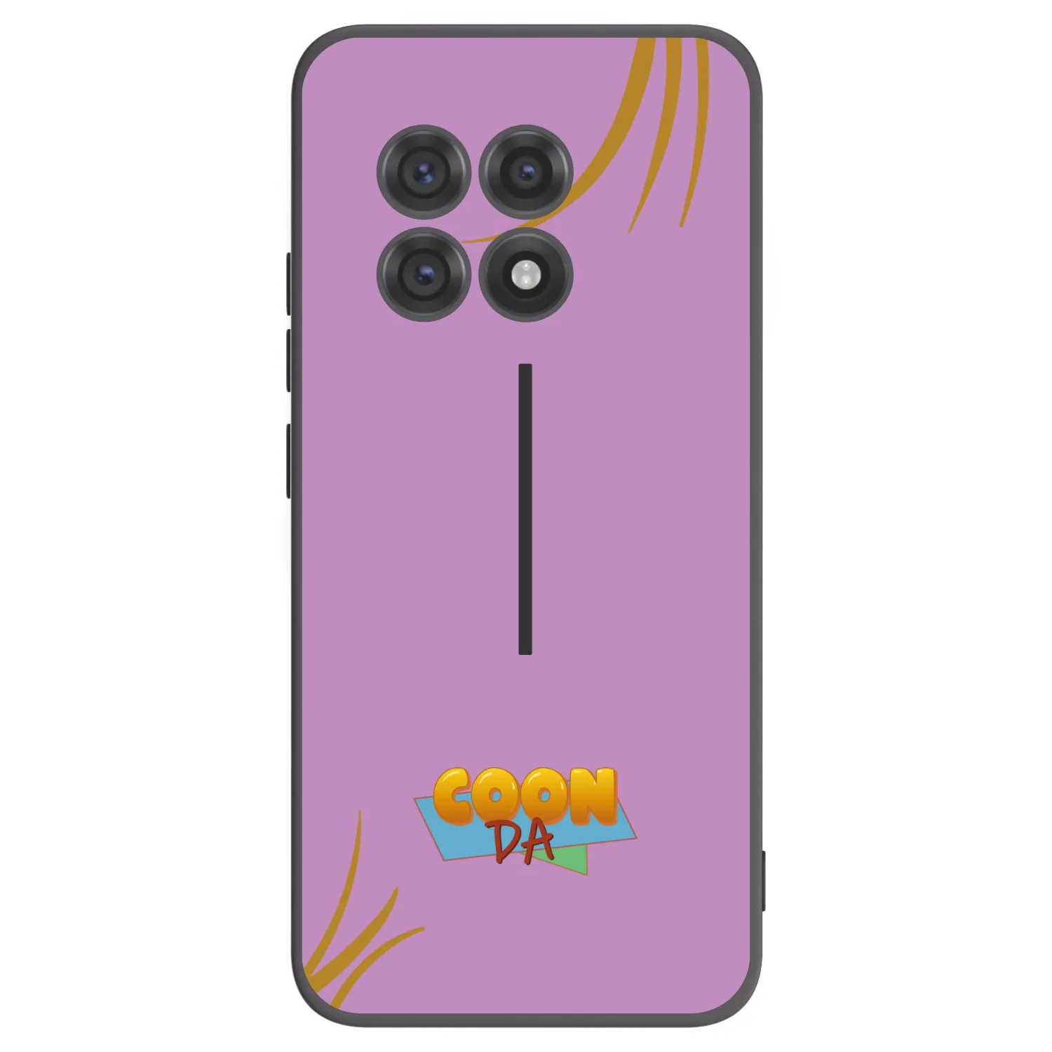 Picasee silikonový černý obal pro OnePlus 13R 5G - COONDA růžovka