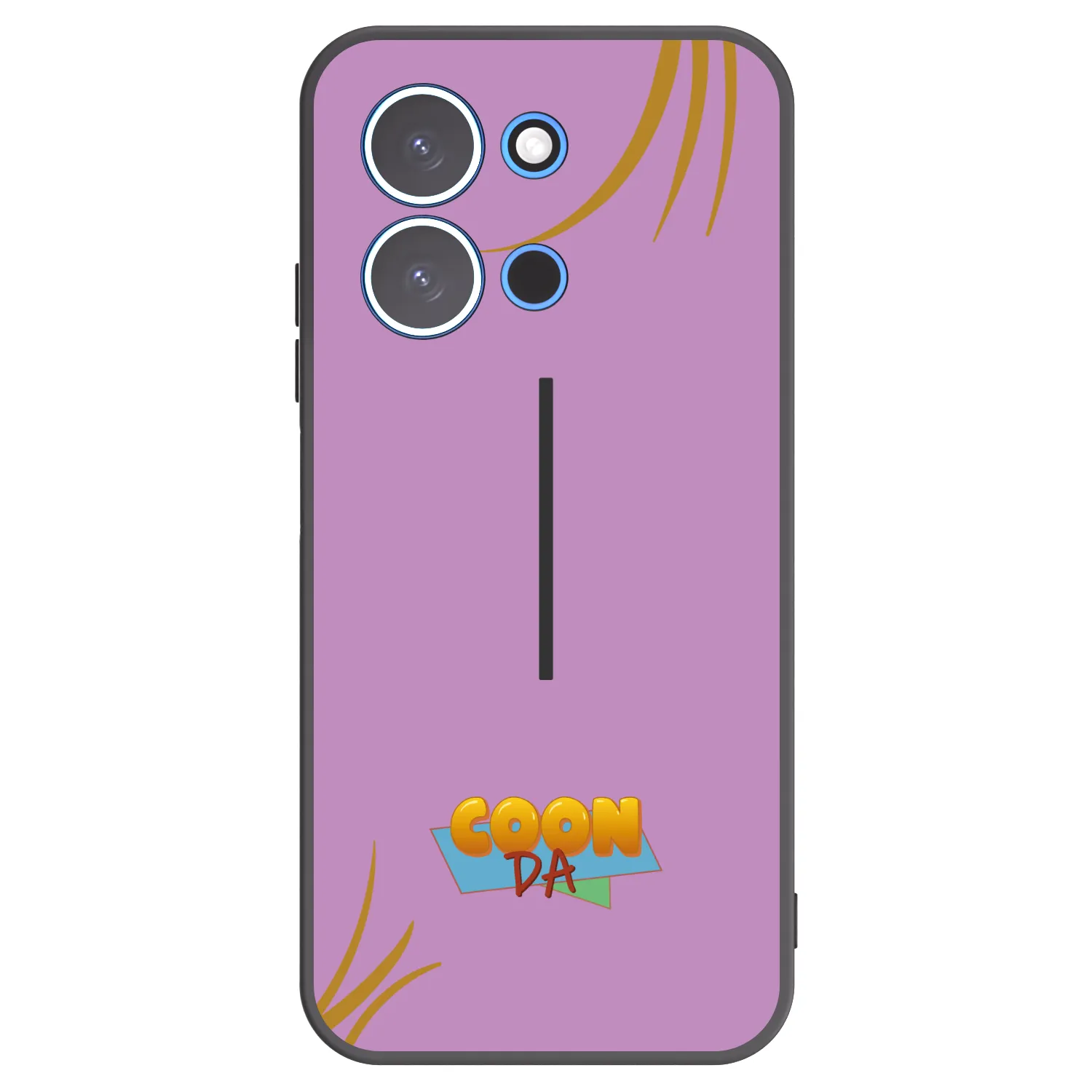Picasee silikonový černý obal pro Xiaomi Redmi 15C 4G - COONDA růžovka