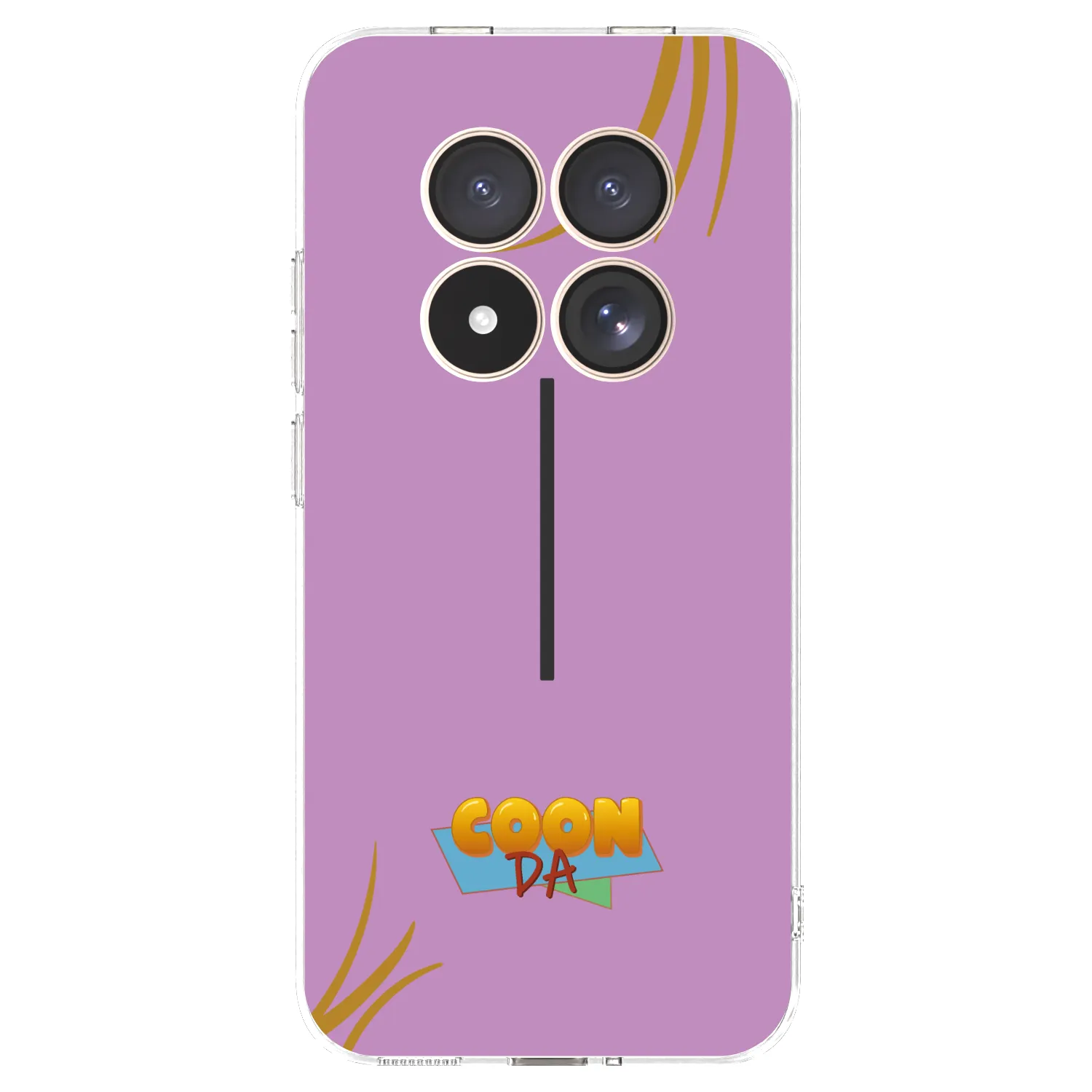 Picasee silikonový průhledný obal pro Xiaomi Redmi Note 15 Pro 4G - COONDA růžovka