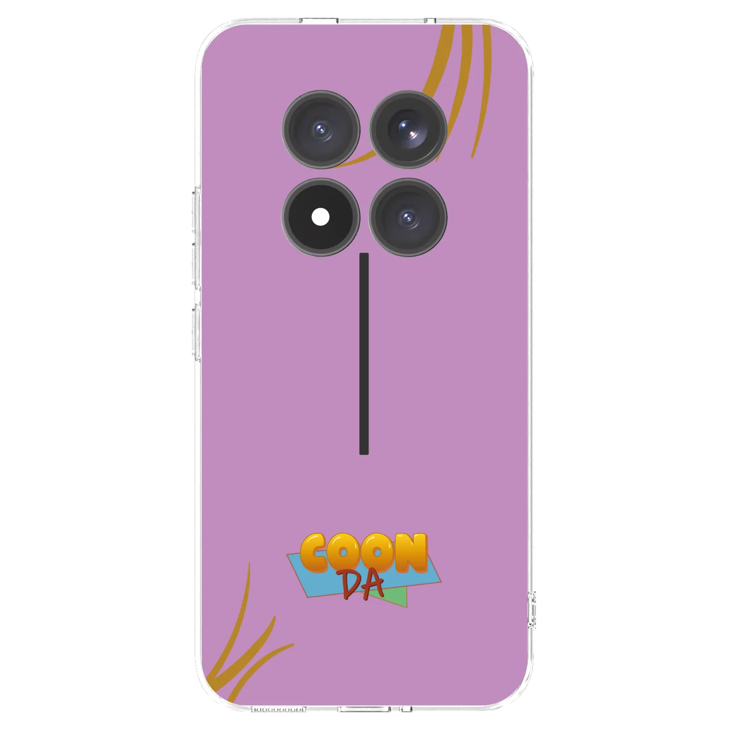 Picasee silikonový průhledný obal pro Xiaomi Redmi Note 15 Pro+ - COONDA růžovka