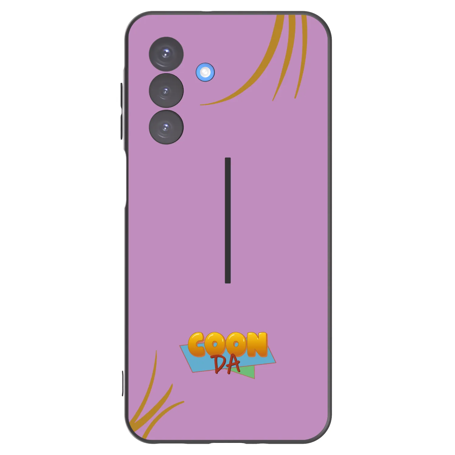 Picasee silikonový černý obal pro Samsung Galaxy A17 5G - COONDA růžovka
