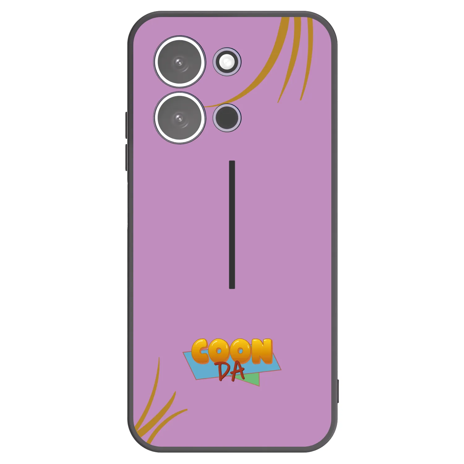 Picasee silikonový černý obal pro Xiaomi Redmi 15C 5G - COONDA růžovka