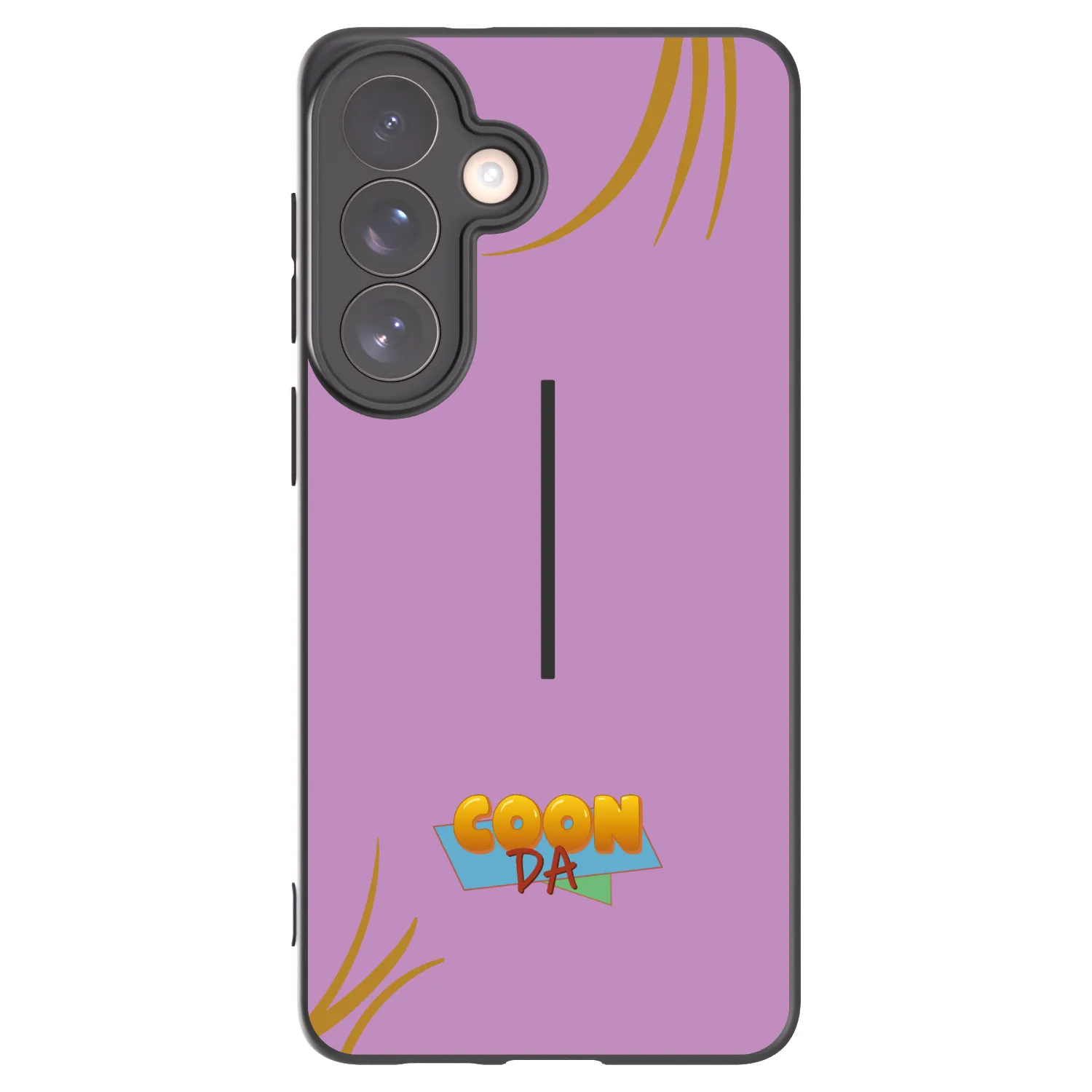 Picasee silikonový černý obal pro Samsung Galaxy S26+ - COONDA růžovka