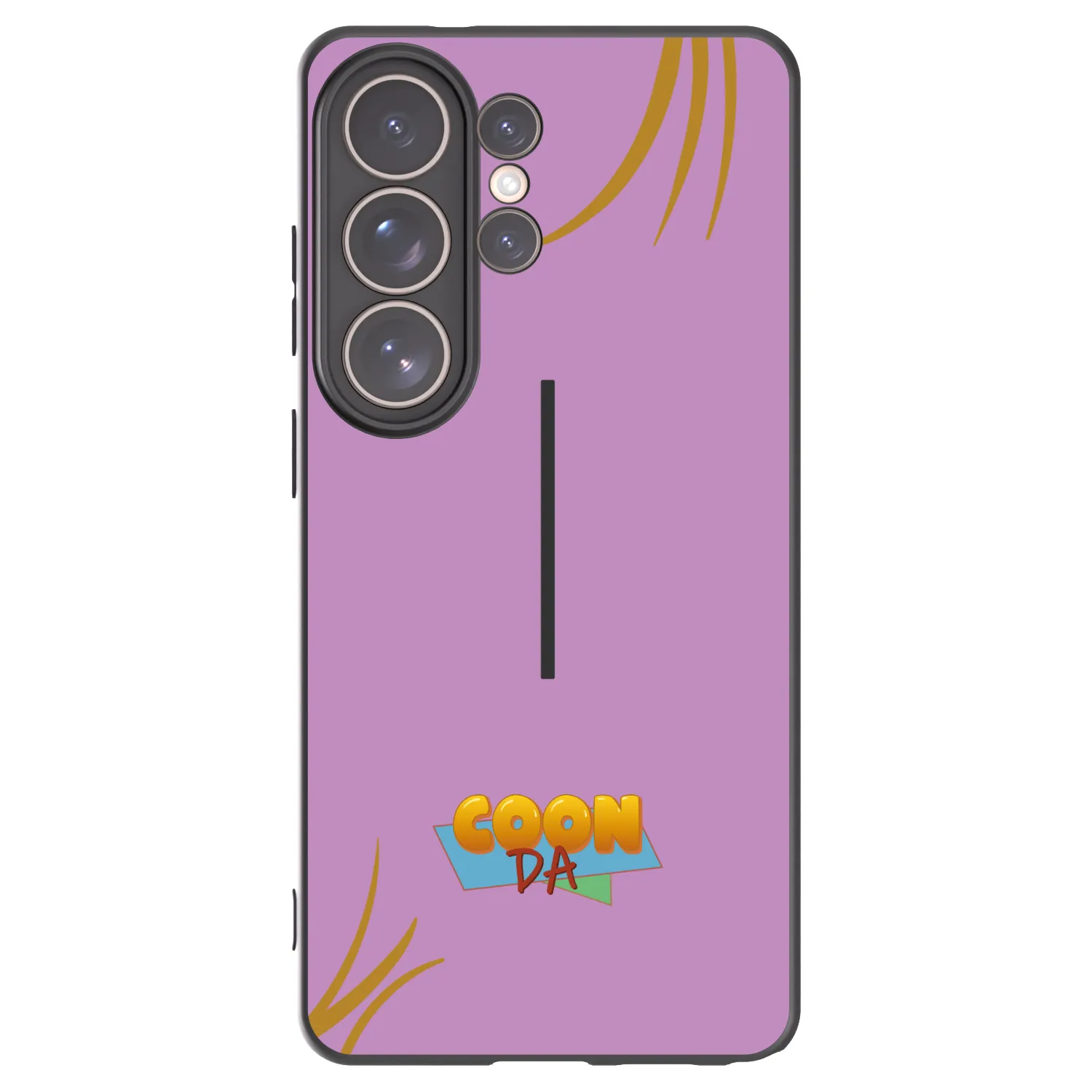 Picasee silikonový černý obal pro Samsung Galaxy S26 Ultra - COONDA růžovka