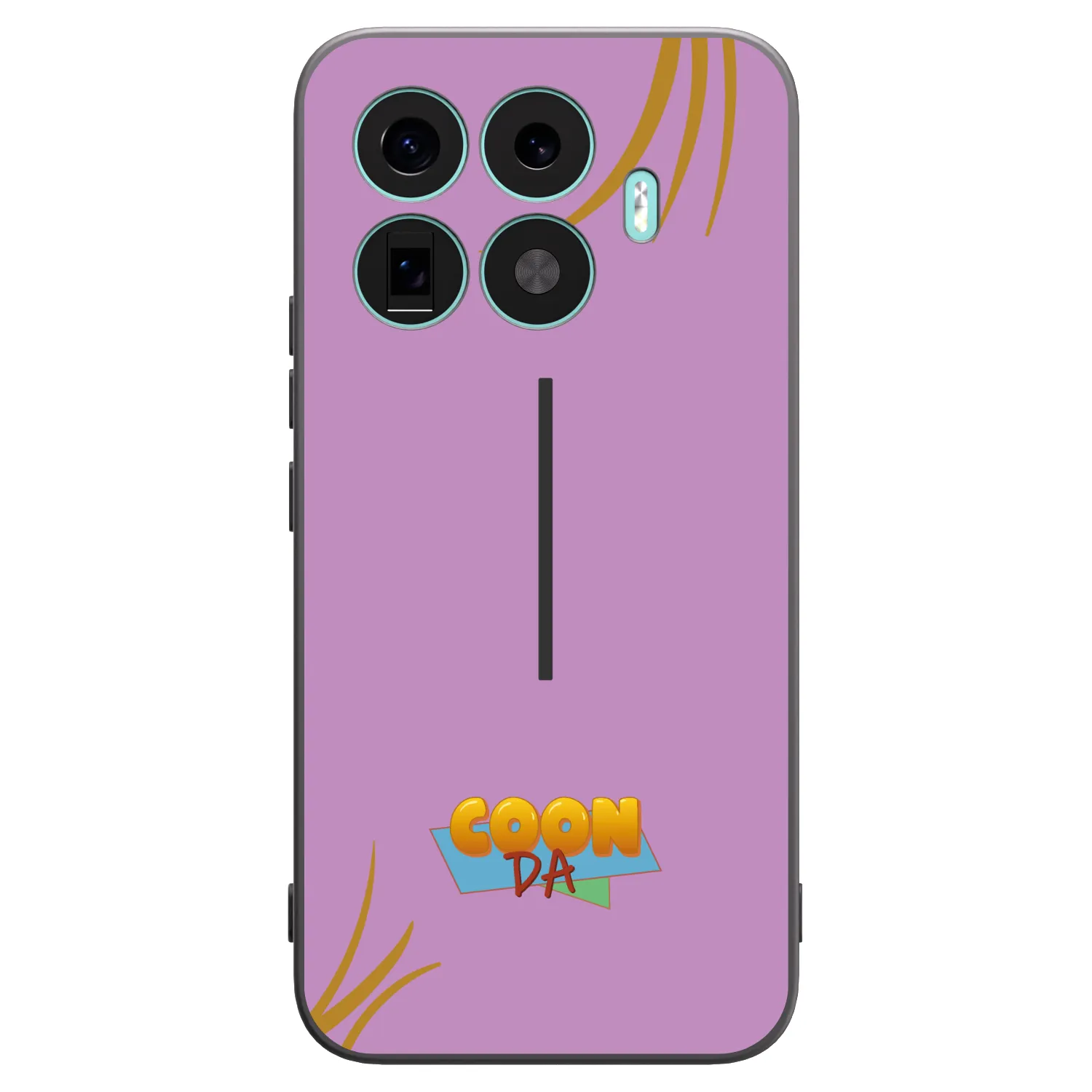 Picasee silikonový černý obal pro Xiaomi 17T Pro - COONDA růžovka