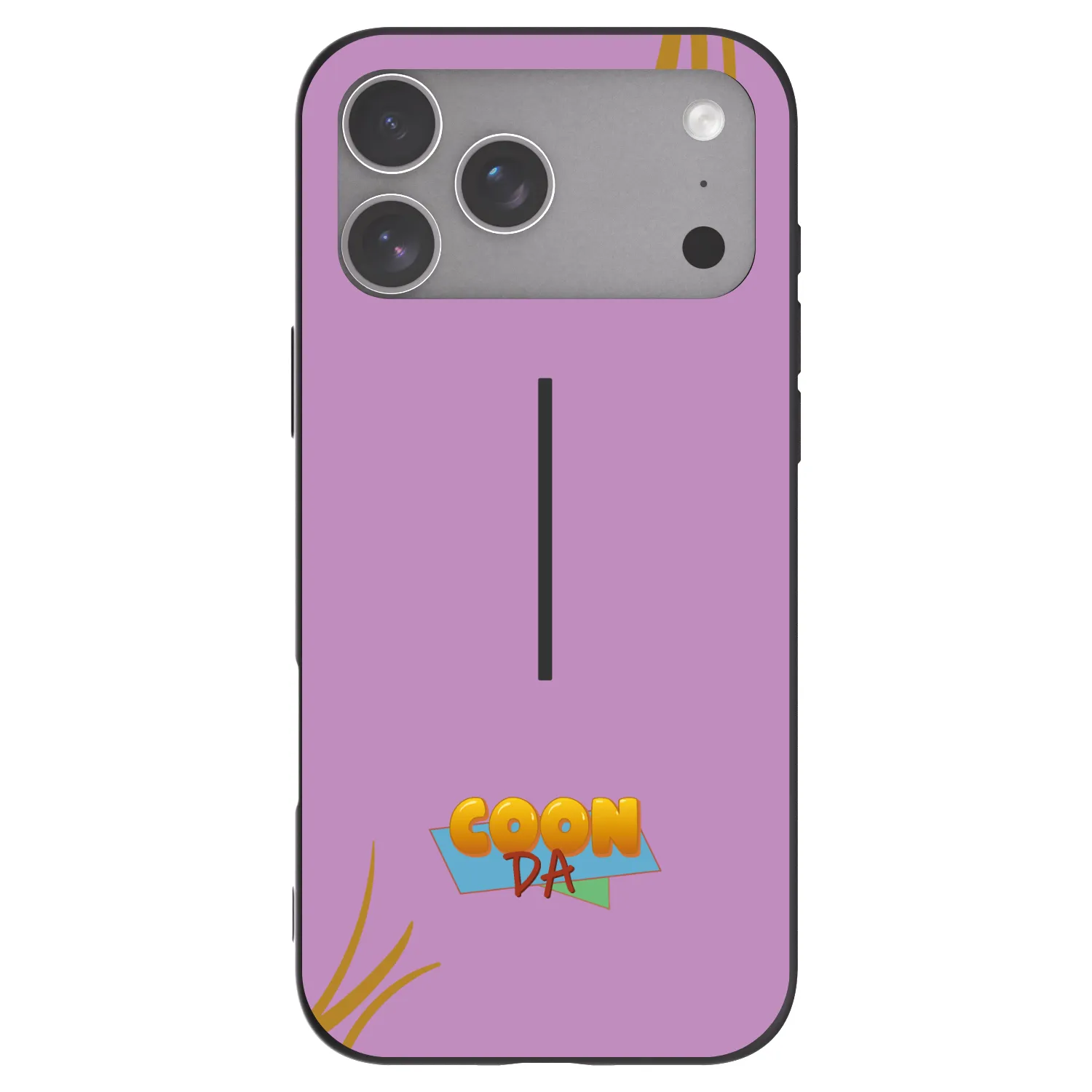 Picasee silikonový černý obal pro Apple iPhone 18 Pro Max - COONDA růžovka