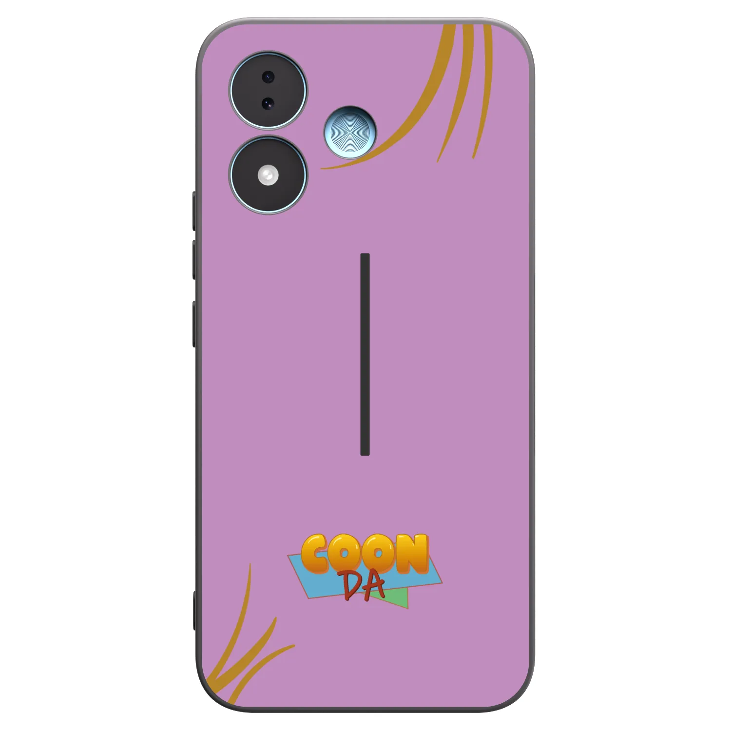 Picasee silikonový černý obal pro Xiaomi Redmi Note 17 5G - COONDA růžovka