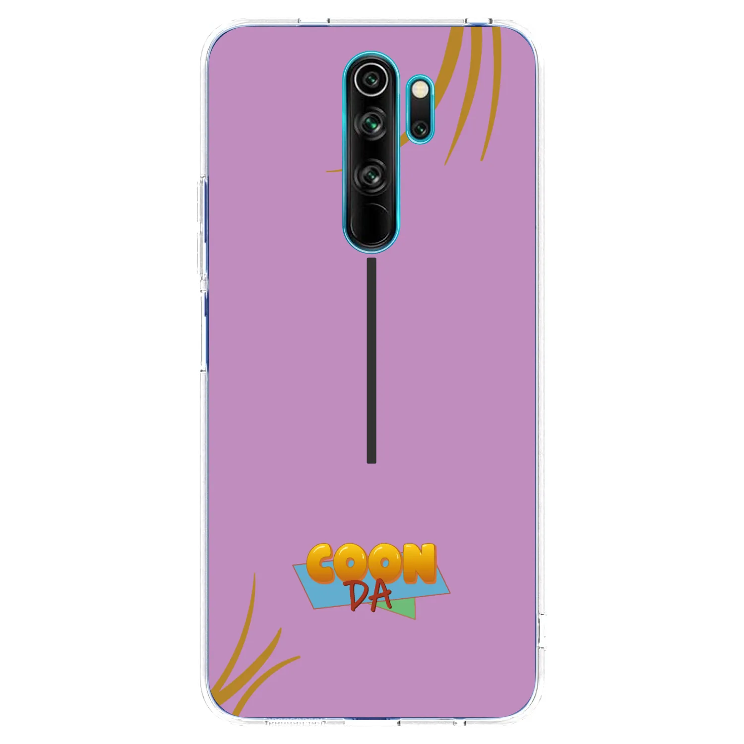 Picasee silikonový průhledný obal pro Xiaomi Redmi Note 8 Pro - COONDA růžovka