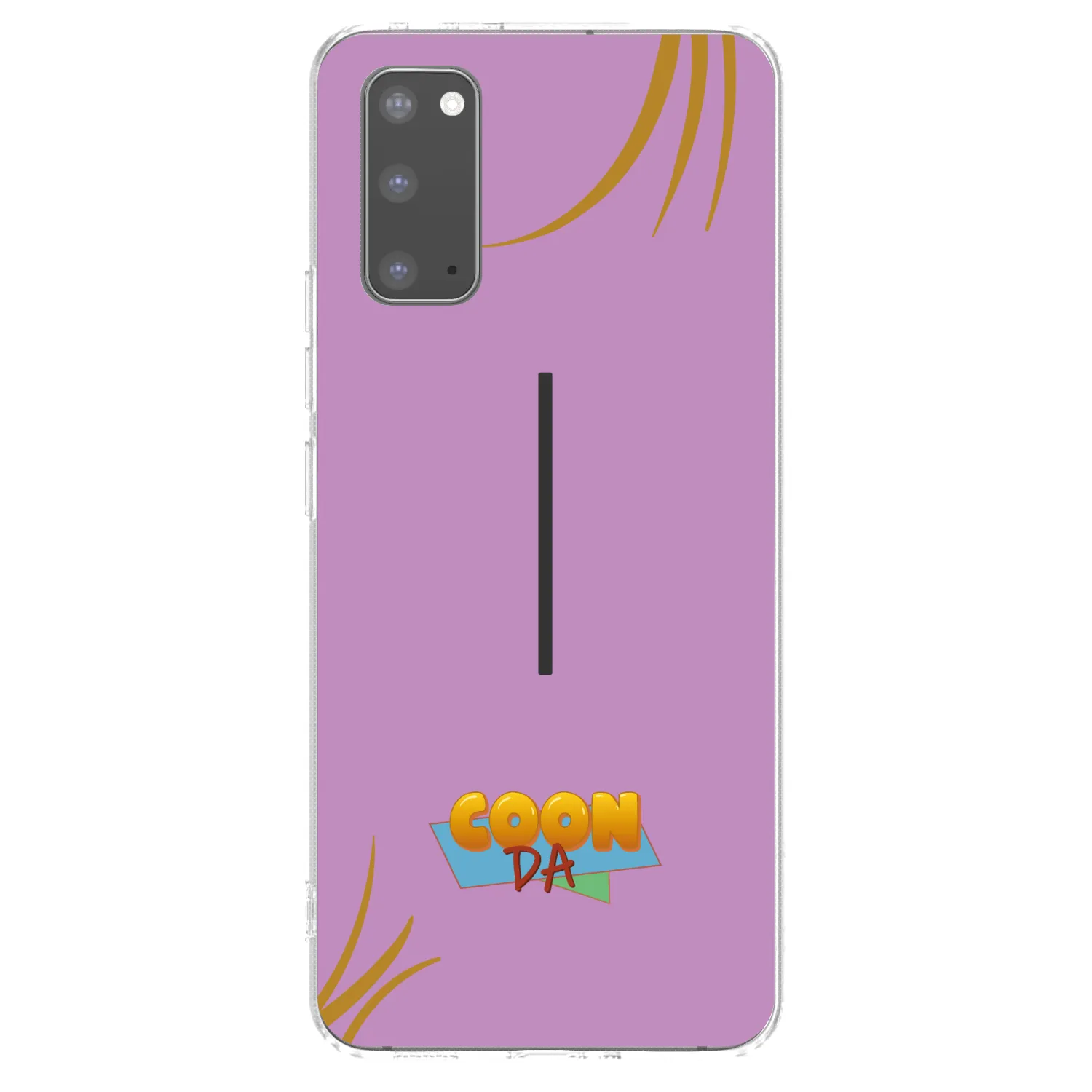 Picasee silikonový průhledný obal pro Samsung Galaxy S20 G980F - COONDA růžovka