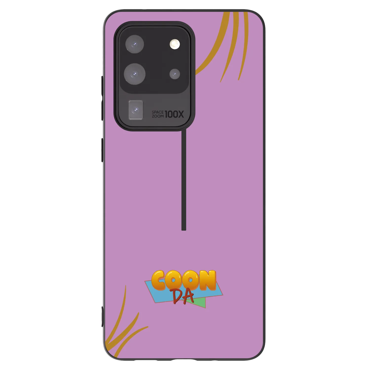 Picasee silikonový černý obal pro Samsung Galaxy S20 Ultra 5G G988F - COONDA růžovka