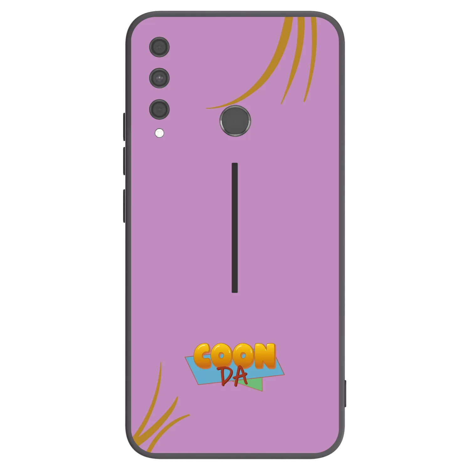 Picasee silikonový černý obal pro Huawei P40 Lite E - COONDA růžovka