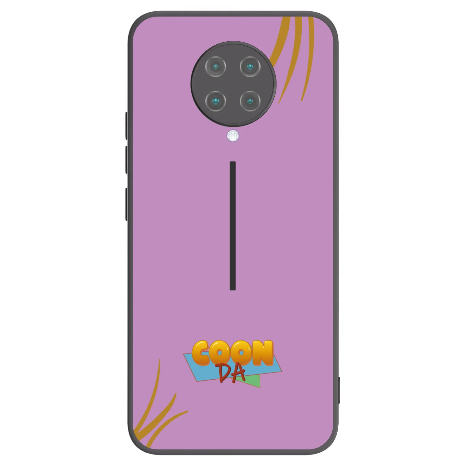 Picasee silikonový černý obal pro Xiaomi Poco F2 Pro - COONDA růžovka