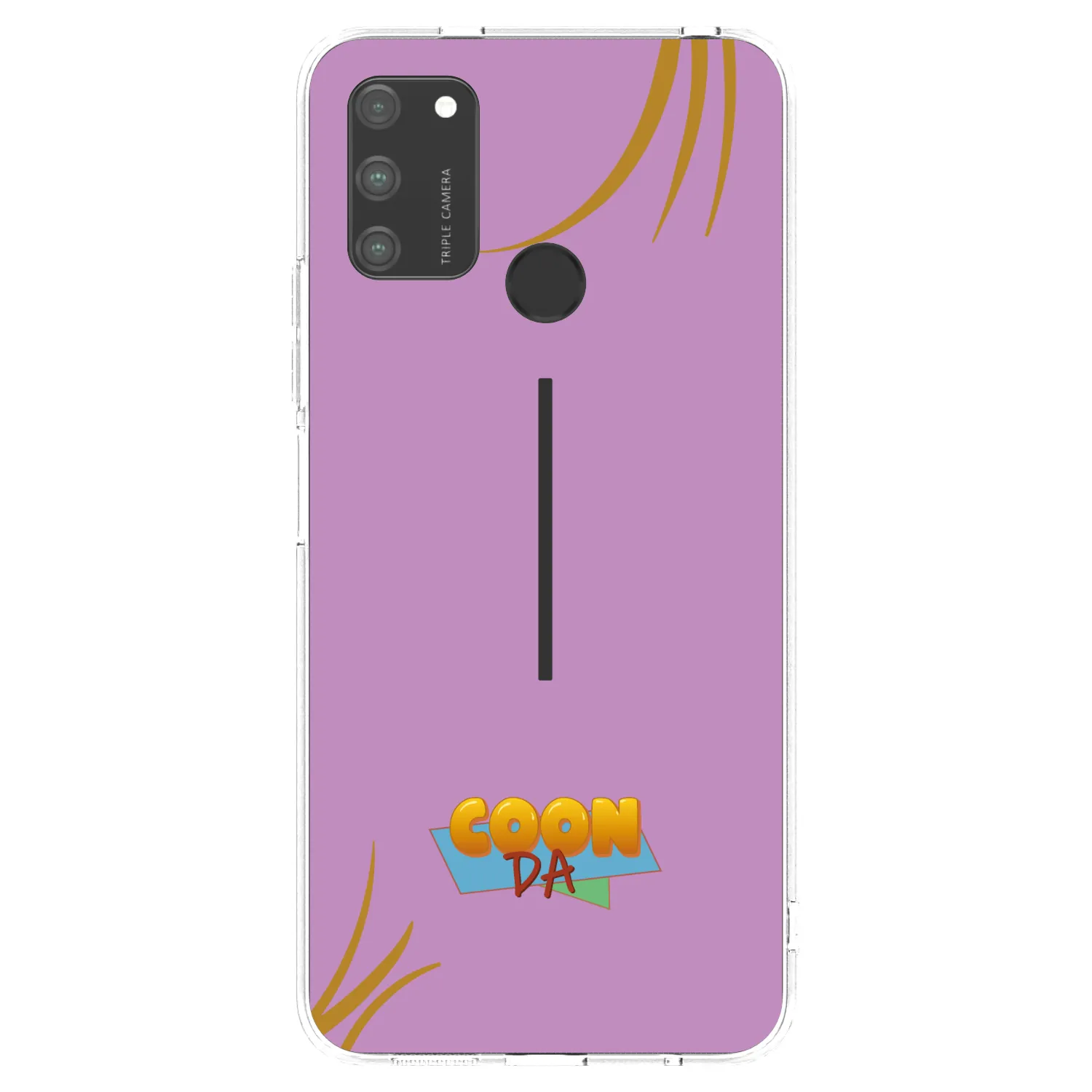 Picasee silikonový průhledný obal pro Honor 9A - COONDA růžovka
