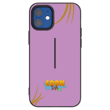 Picasee silikonový černý obal pro Apple iPhone 12 mini - COONDA růžovka