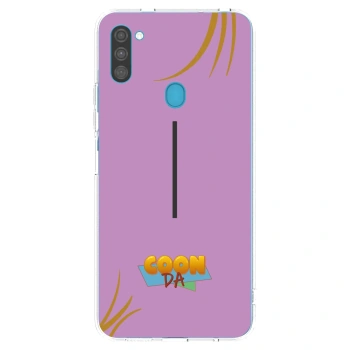 Picasee silikonový průhledný obal pro Samsung Galaxy M11 - COONDA růžovka