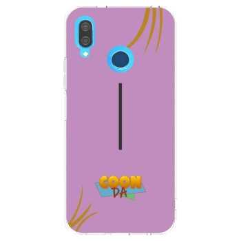 Picasee silikonový průhledný obal pro Huawei P20 Lite - COONDA růžovka