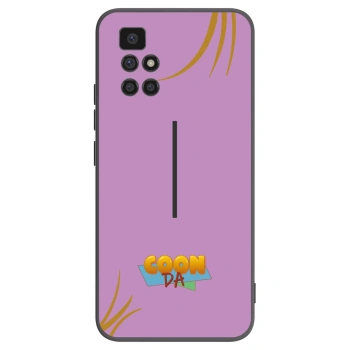 Picasee silikonový černý obal pro Xiaomi Redmi 10 - COONDA růžovka