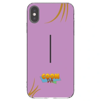 Picasee silikonový průhledný obal pro Apple iPhone XS Max - COONDA růžovka