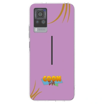 Picasee silikonový průhledný obal pro Vivo X60 Pro 5G - COONDA růžovka