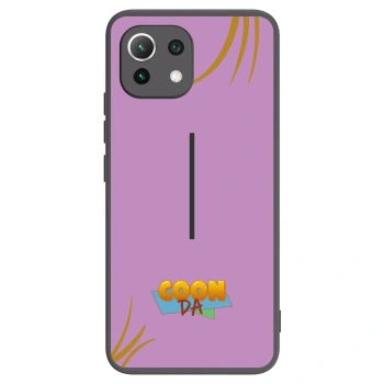 Picasee silikonový černý obal pro Xiaomi 11 Lite 5G NE - COONDA růžovka
