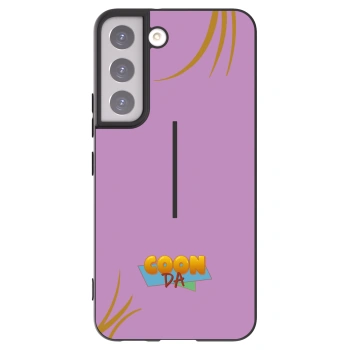 Picasee silikonový černý obal pro Samsung Galaxy S22 5G - COONDA růžovka