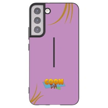 Picasee silikonový černý obal pro Samsung Galaxy S22+ 5G - COONDA růžovka