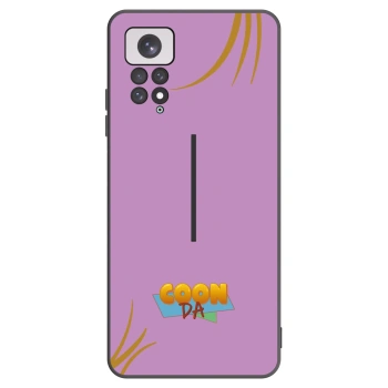Picasee silikonový černý obal pro Xiaomi Redmi Note 11 - COONDA růžovka
